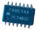 Circuito 74hc14a