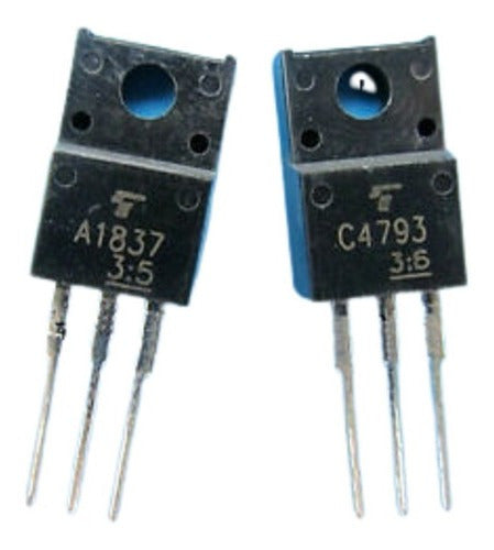 Pak 2 A1837 y C4793 piezas industriales detalladas