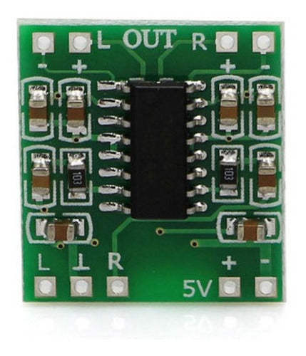 Moduo Con Amplificador De Audio De 2 Canales