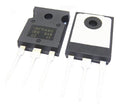 Transistor Irfp460 sobre fondo blanco