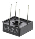 Gbpc3510w puente rectificador electrónico negro compacto