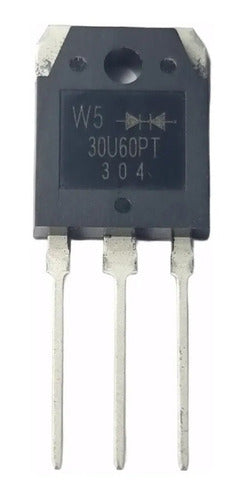 Diodo recuperación ultra rápida 30A 600V para electrónica de potencia