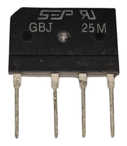 Gbj25b fusible original 25a 1000v compacto