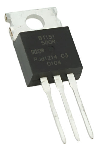 Triac Bt151-500r componente electrónico para control de corriente