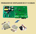 Probador de Fan 12vdc de 3 y 4 cables